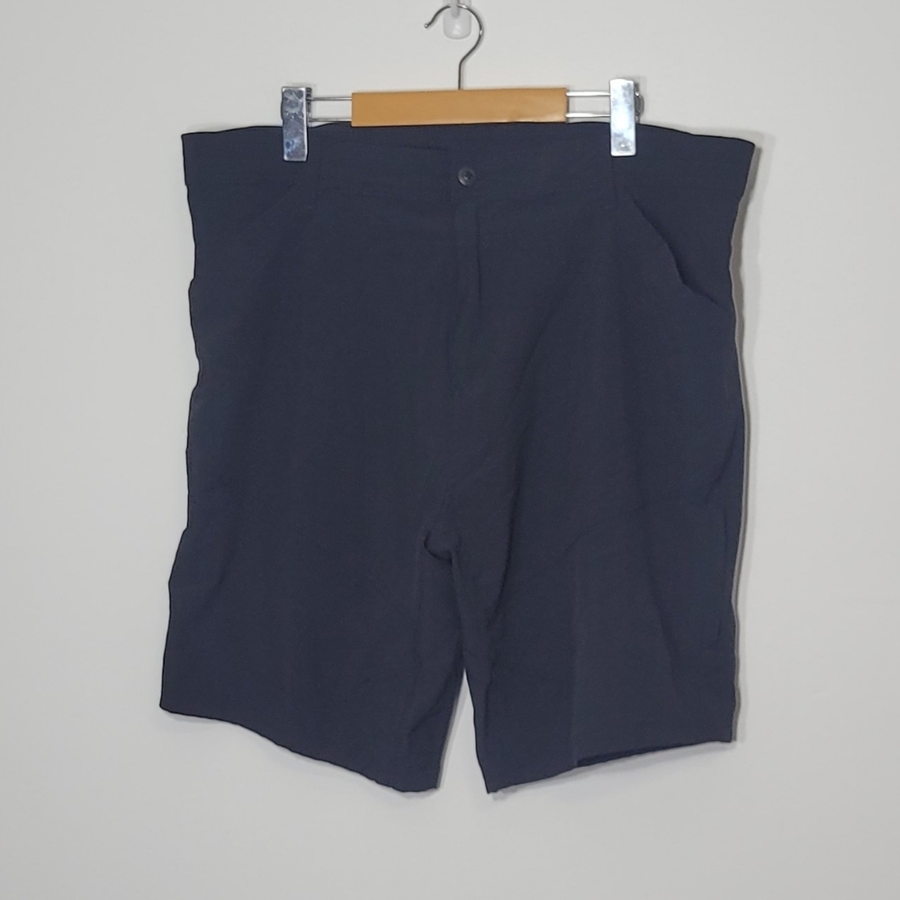 Burnside Black Men's Activewear Pockets Casual Belt Loop Shorts Size 36 - Picture 12 of 16